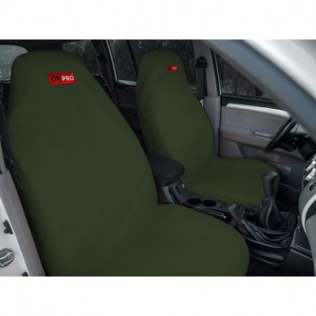 Комплект грязезащитных чехлов ORPRO на передние и заднее сиденья (Зеленый)