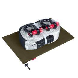 Динамическая стропа ORPRO 16000 кг с шаклами и мешком для хранения