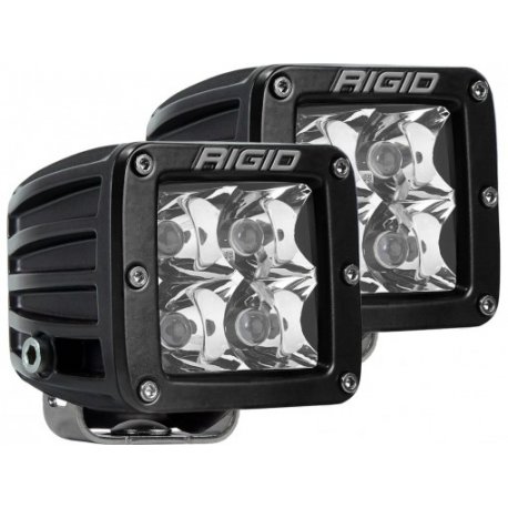 Комплект светодиодные фар Rigid D-серия PRO (Рассеянный свет)