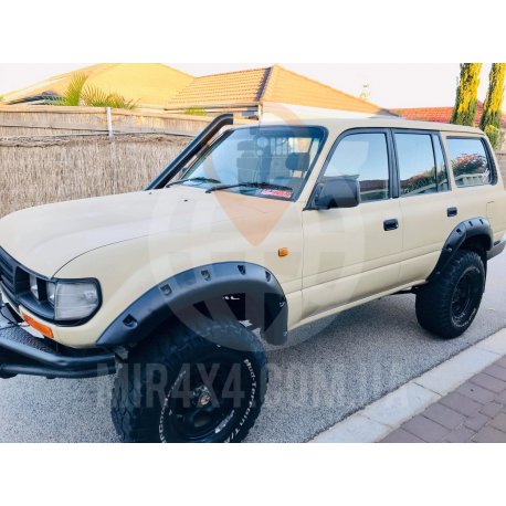 Пластиковые расширители арок (фендера) Toyota Land Cruiser 80