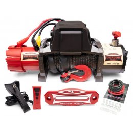 Электрическая лебедка Dragon Winch Maverick 13000STs (синтетический трос)