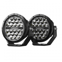 Светодиодные фары Aurora 240Вт, 7" (Комбинированный свет с ДХО)