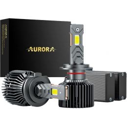 Светодиодные автомобильные лампы Aurora с активным охлаждением (H8, H9, H11)