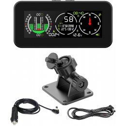 Електронний автомобільний кренометр з GPS (инклинометр, 3 табло)