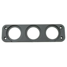 Установочная рамка для прикуривателя и USB-зарядки (3 гнезда)