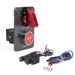 Універсальна панель запалювання з кнопкою START та тумблером (під карбон)