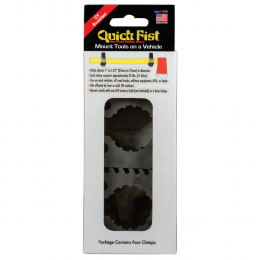 Резиновое крепление Quick Fist Standard 25-57 мм (2 пары)