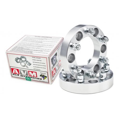Алюминиевые ступичные проставки AVM 32мм для Lexus LX570