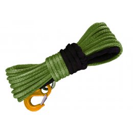 Синтетический (кевларовый) трос 15м 8мм (Олива)