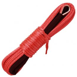 Синтетичний (кевларовий) трос 15м 5мм (червоний)