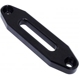 Клюз алюминиевый 200 мм для синтетического троса (Черный)
