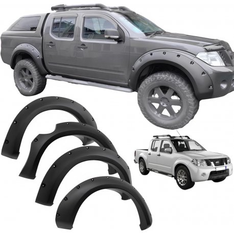 Пластиковые расширители арок (фендера) Nissan Navara D40