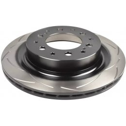 Задний тормозной диск DBA T2 Slot Toyota Land Cruiser Prado 250