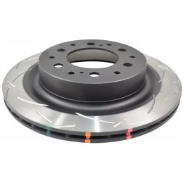 Задній гальмівний диск DBA T3 Slotted Toyota Land Cruiser Prado 250