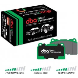 Задние усиленные тормозные колодки DBA Street Performance Toyota Land Cruiser Prado 250
