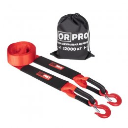 Буксировочная стропа ORPRO 12000 кг / 5 метров (крюк/крюк)