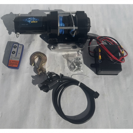 Лебідка для квадроцикла EnergyWinch 3500 (Синтетичний трос)