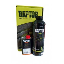 Черное защитное покрытие U-POL Raptor (1 литр)