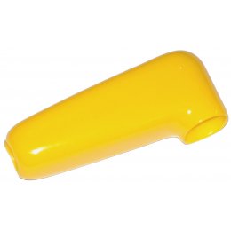 Ізолятор з м'якого пластику на клему силового проводу (жовтий)